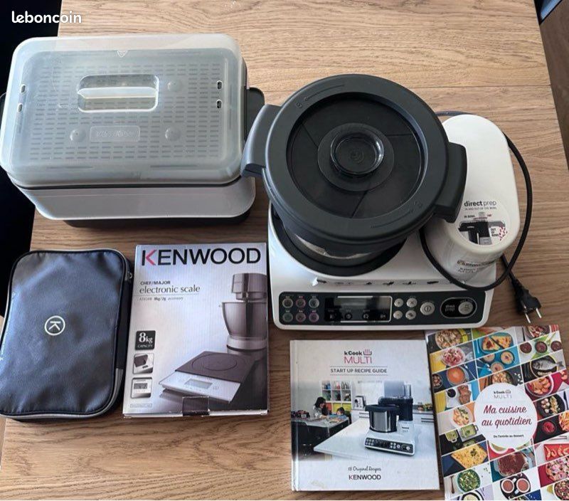 Robot cuiseur Kenwood kCook Multi + Direct Prep + balance électronique (image 1)