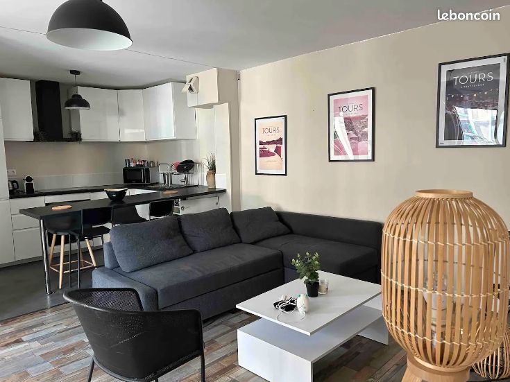 Appartement 2 pièces 52 m² · à Tours · 51,9 m² · 890 €
