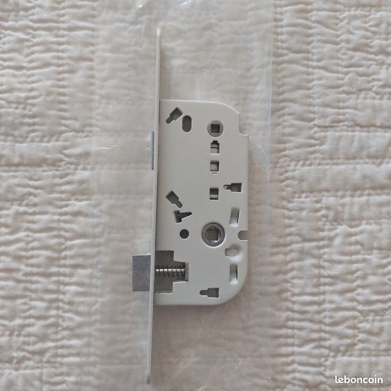 Coffre monopoint bec de cane axe 40 mm blanc HERACLES (image 1)