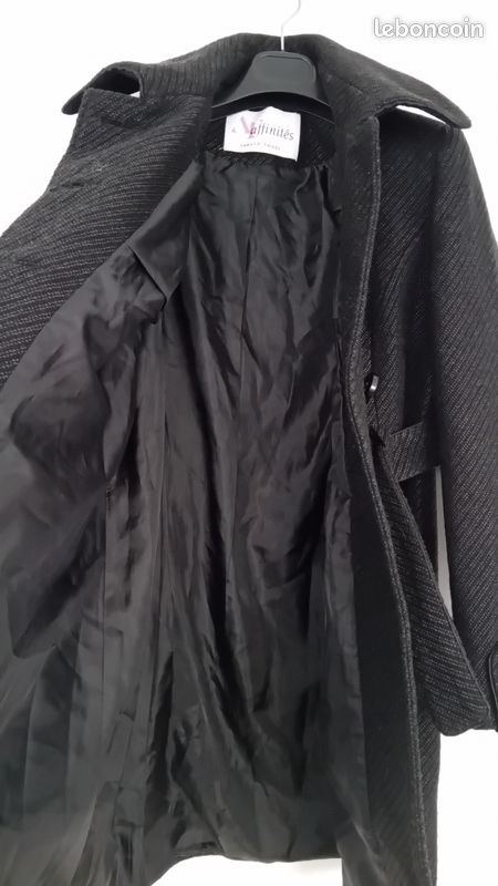 Manteau Long Manteau Armand Thiery Femme 2019 Manteau Chic Hiver