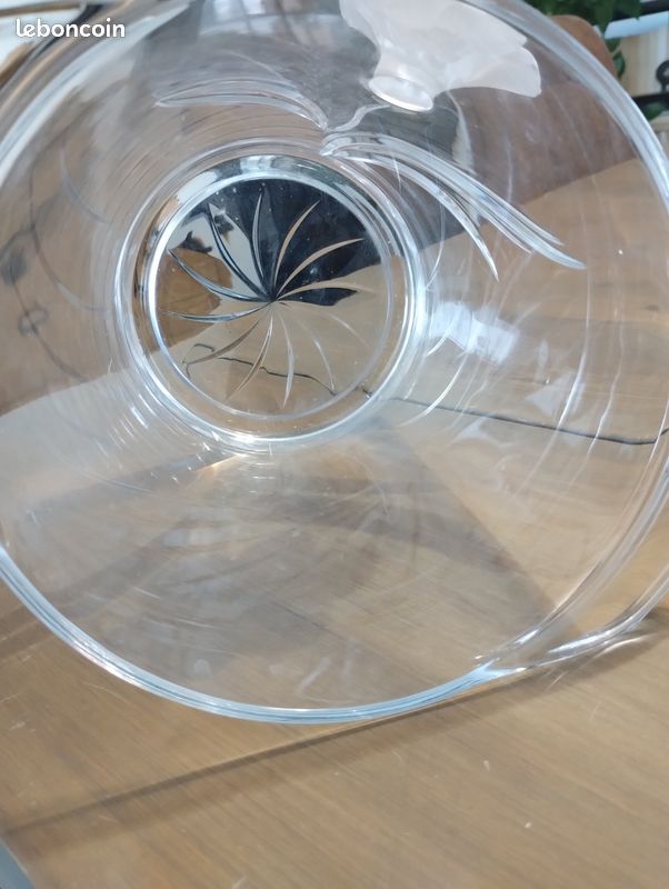 Seau à champagne en cristal d'Arques (image 2)