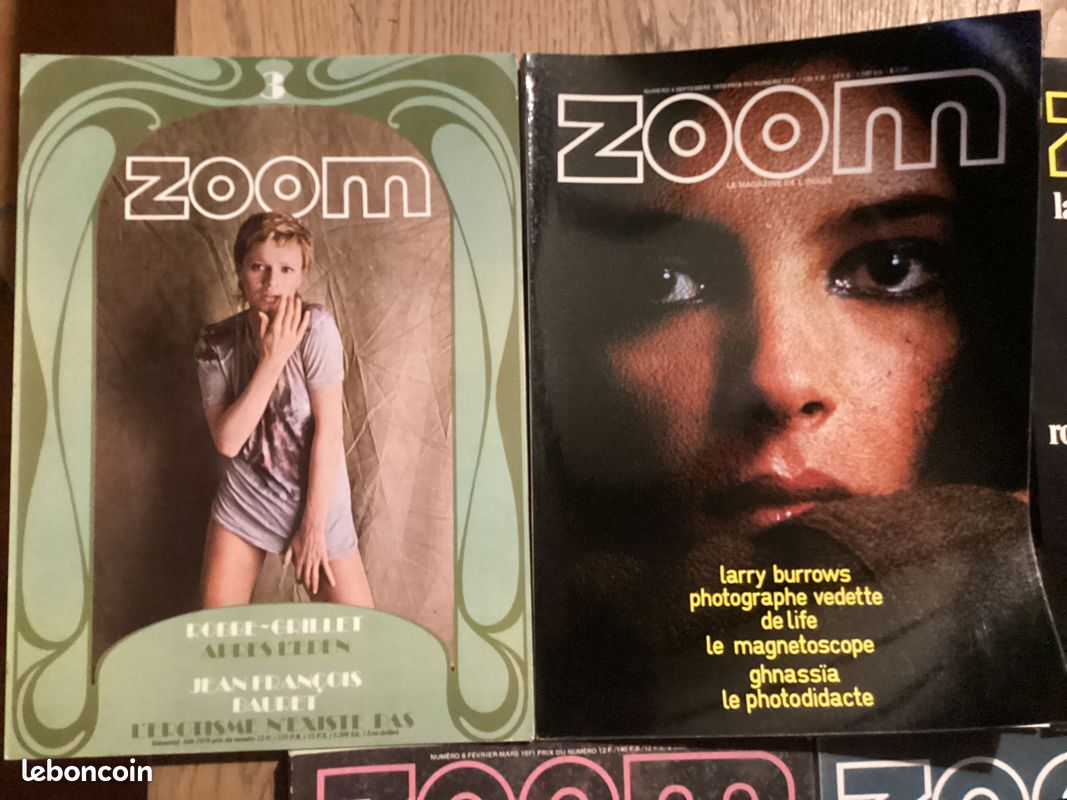 Lot de 5 magazines ZOOM - Numéros 3, 4, 5, 6 et 7 - Juin 1970 à Mai 1971 (image 3)