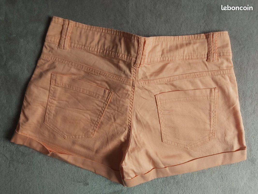 Short Orange clair Femme (image 4)