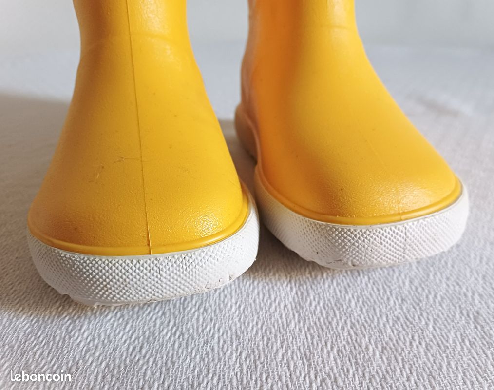 Bottes De Pluie Enfant Boatilus BabyBeatly – 100% Imperméables, Éco-responsables, Semelle Antidérapante Coquilles D’Huîtres