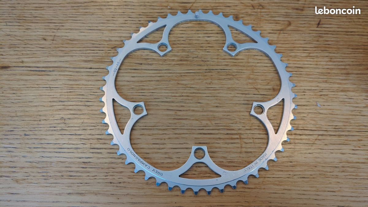 Couronne Campagnolo BREV 52 Dents - Plateau 52T AS BCD 135 - Vintage NOS