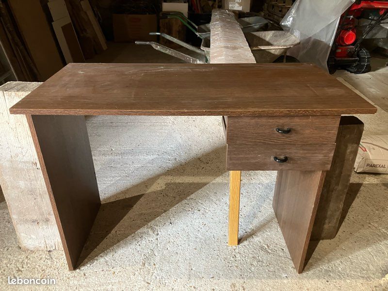 Bureau enfant 2 tiroirs (image 6)