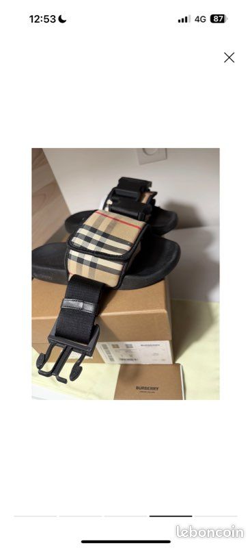 Claquette Burberry (image 5)