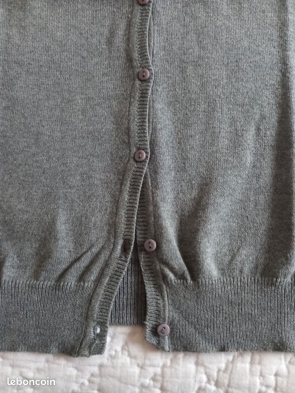 Gilet léger gris Zara, taille S (image 6)