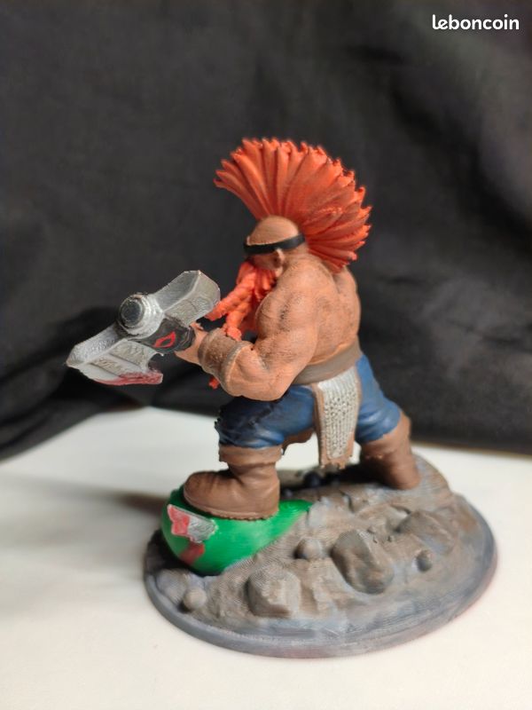 Figurine nain guerrier (image 3)