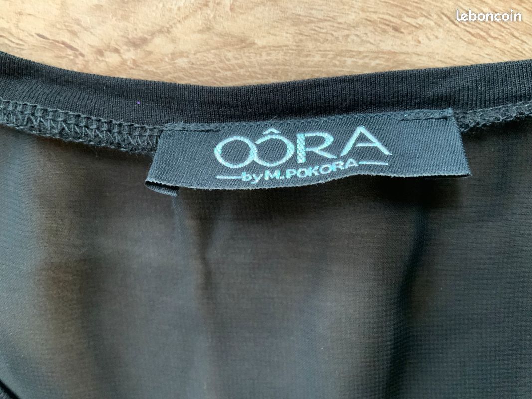 Débardeur noir OÔRA by M Pokora (image 5)