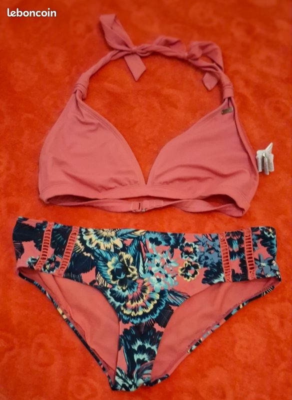 Maillot de bain 2 pieces femme roxy (image 1)