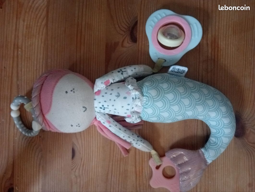 Doudou sirène :objet TROUVER/PERDU (image 3)