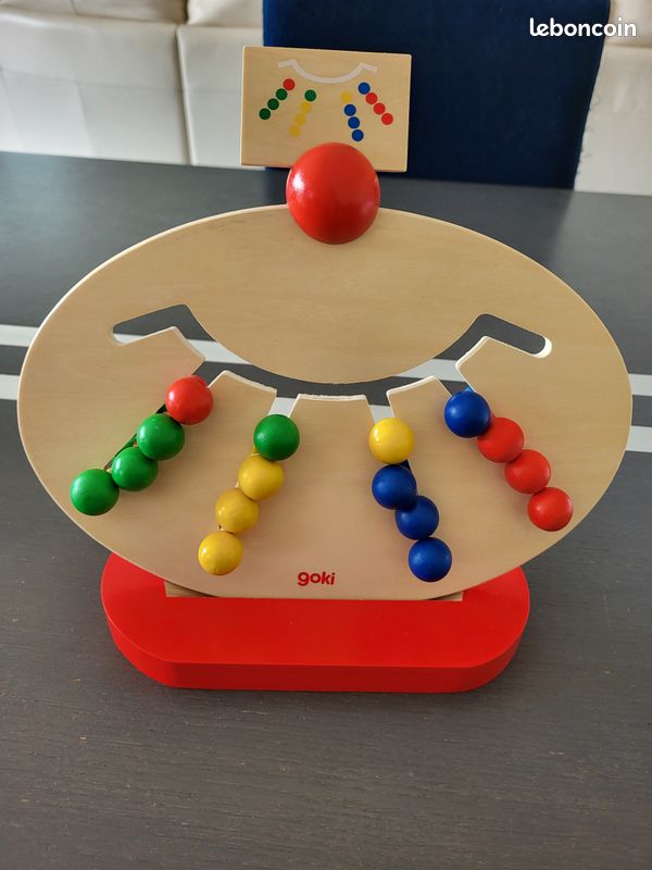 Goki tableau bois assortir couleurs (image 2)