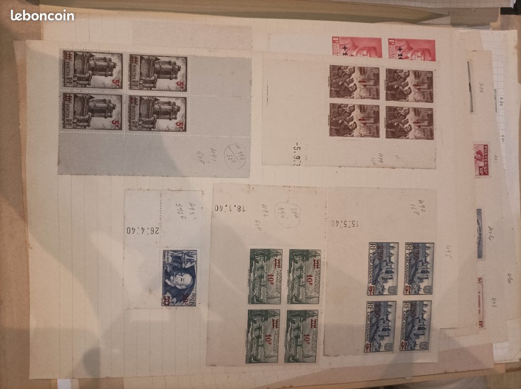 Collection de timbre plus de 140 page prix négociable (image 7)