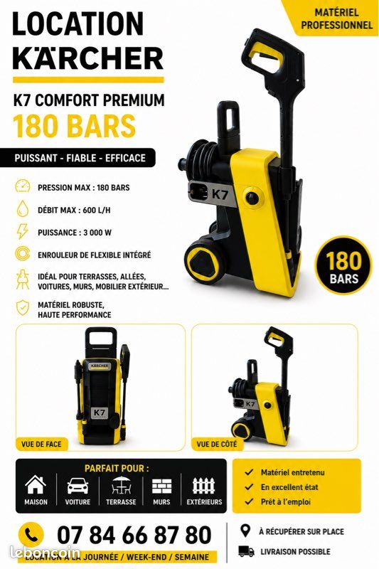 ⭐ Location Karcher K7 Comfort Premium 180 bars (image 1)