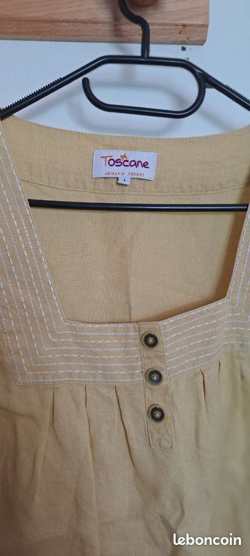 Tunique jaune pâle (image 2)