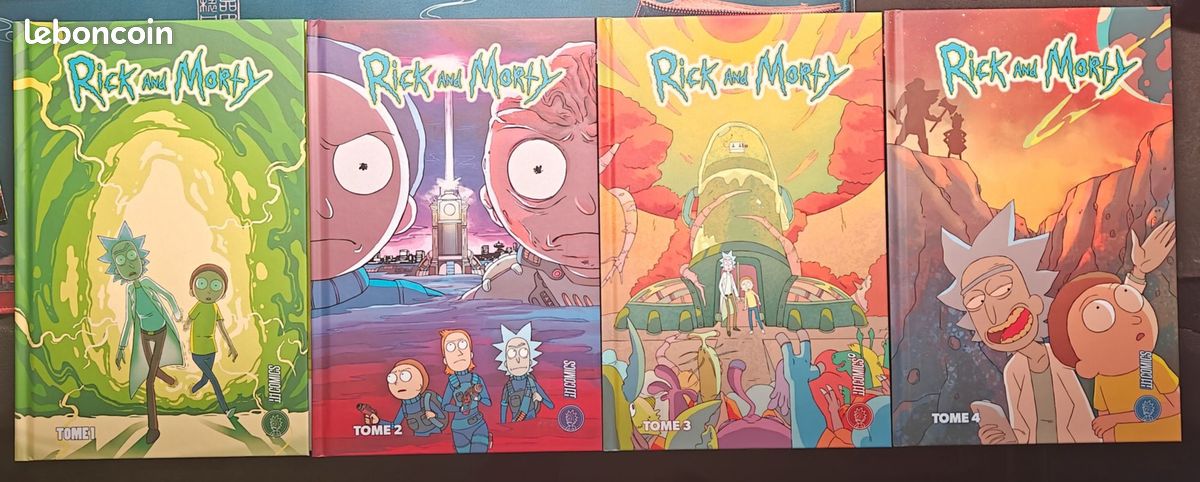 [COMICS] Rick & Morty tome 1 à 4 (image 1)