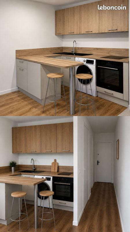 Appartement 1 pièce 24 m² · à Mareuil-lès-Meaux · 24 m² · 690 €