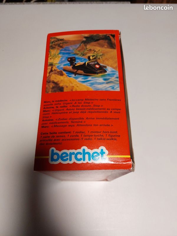 Figurine Médecins Sans Frontières – Pierre Le Chirurgien, 10 Cm, Berchet, Neuve