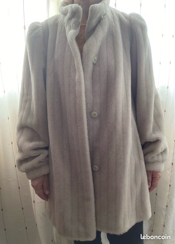 Manteau fourrure femme taille 38 (image 4)
