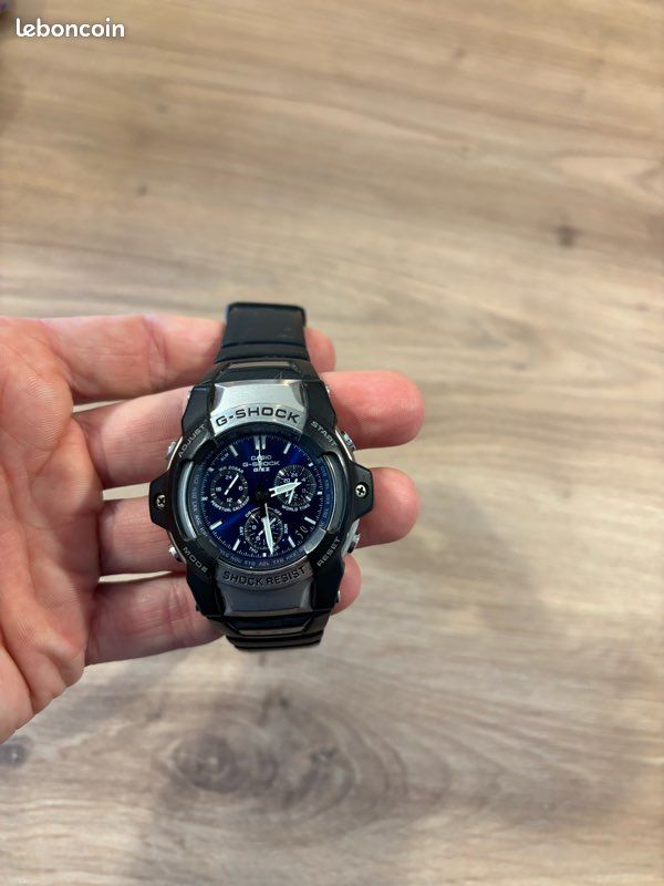 Casio G-Shock Giez GS-1100 (4777) Solar Atomic Watch Blue
