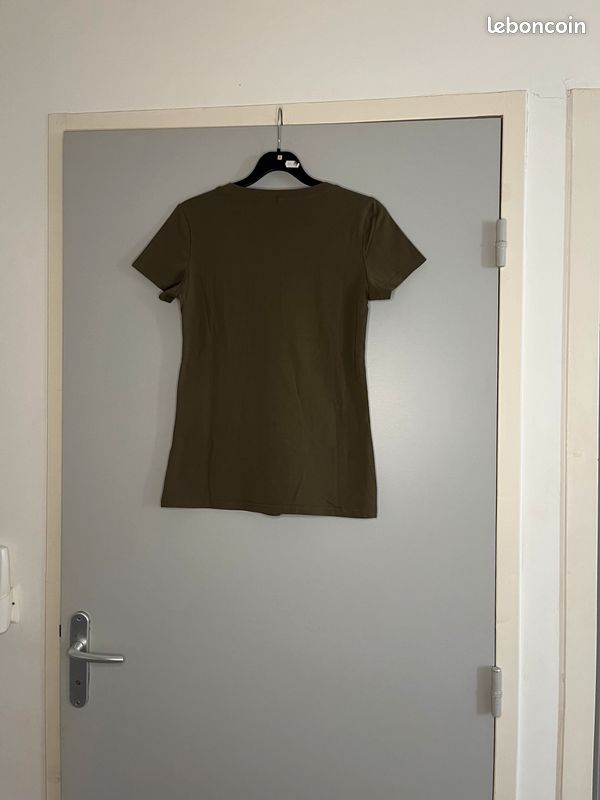 T-shirt " Oohlala " kaki (image 2)