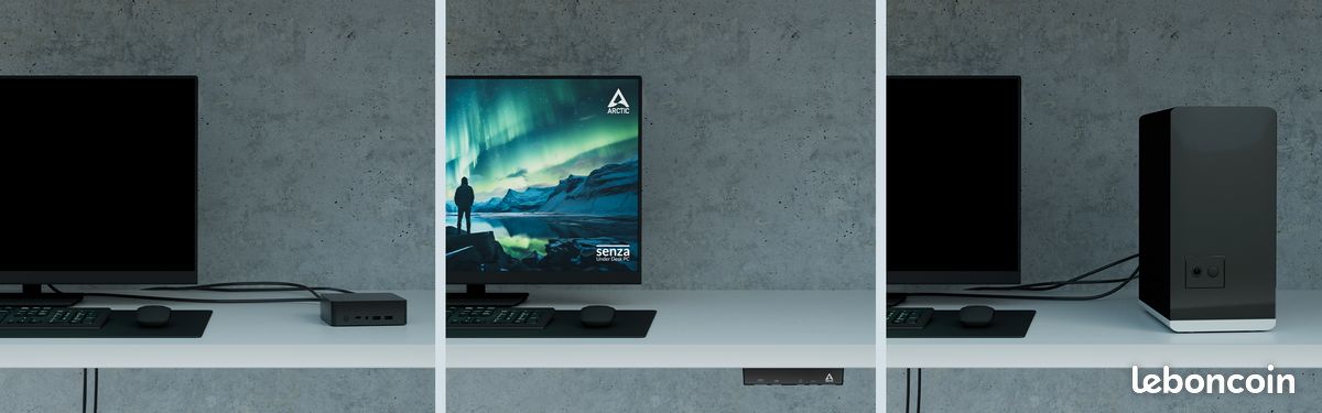 PC Ultra-Compact ARCTIC Senza 5700G – NEUF & SILENCIEUX (image 5)