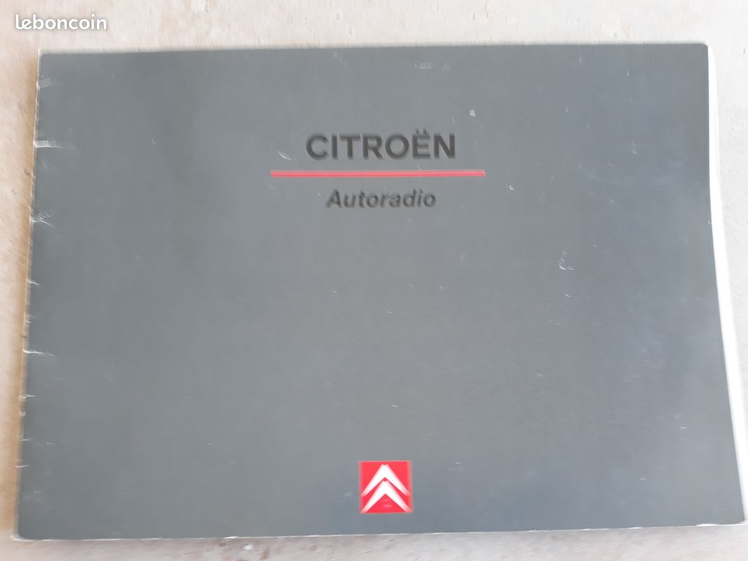 Livret autoradio Citroën C2 (image 1)
