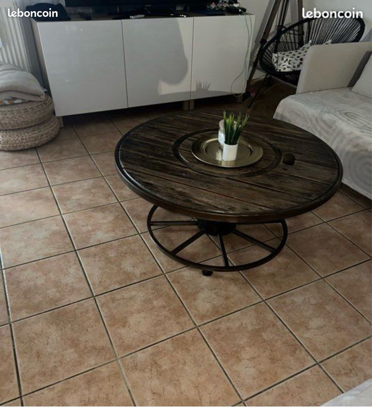 Table basse industriel (image 2)