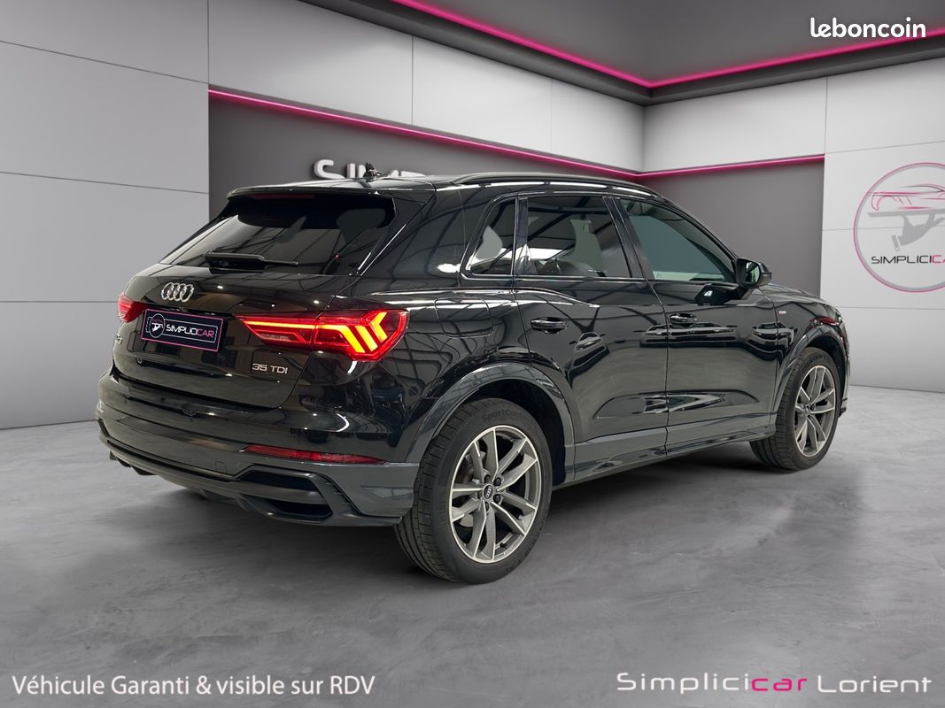 AUDI Q3 35 TDI 150ch S tronic 7 S Edition Car Play Sièges Electriques Caméra de Recul Virtual Cockpit Régulateur de Vitesse Garantie 12 mois (image 8)
