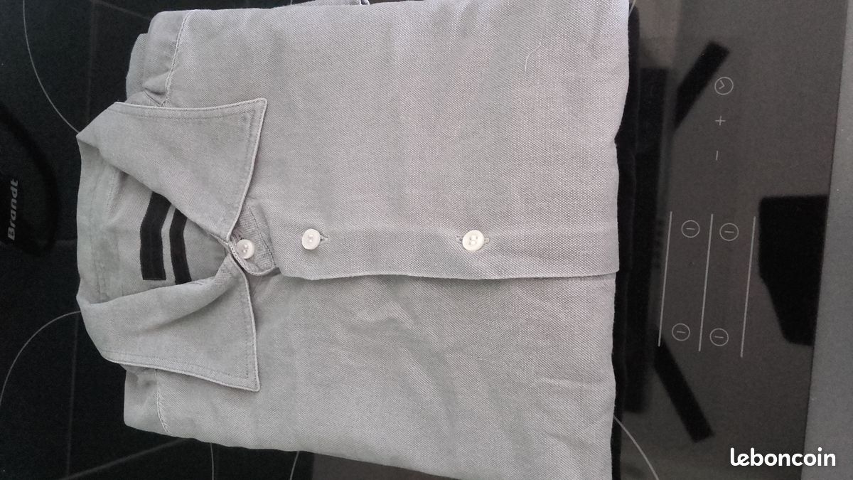 Chemise ete taille L grise (image 1)