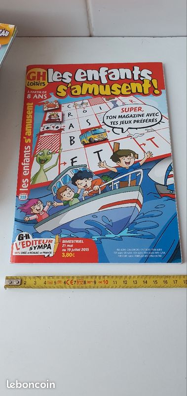 Cahier jeu gh loisirs les enfants s amusent (image 1)
