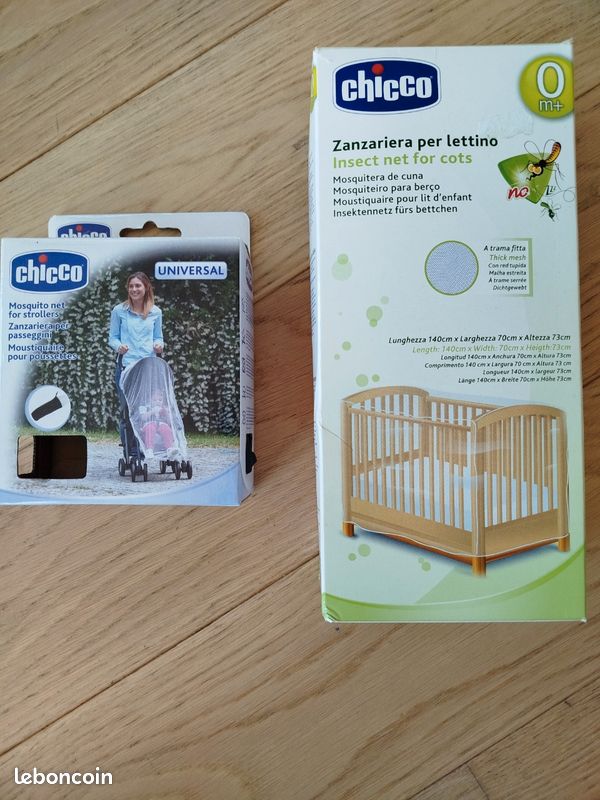 Moustiquaire pour lit et poussette Chicco (image 1)