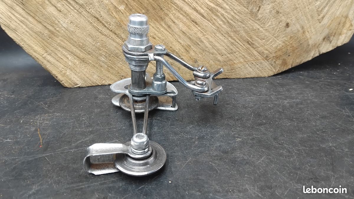 SUPPORT DE VÉLO Ancien Feux Compteur Randonneuse Artisanal 1940/50 EUR
