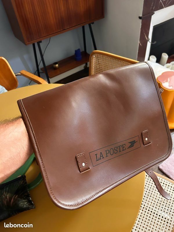 Sacoche Facteur vintage cuir NEUVE ✨ Accessoires Bagagerie