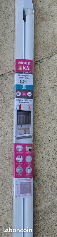 4 Moustiquaires blanches enroulables de fenêtre (image 2)