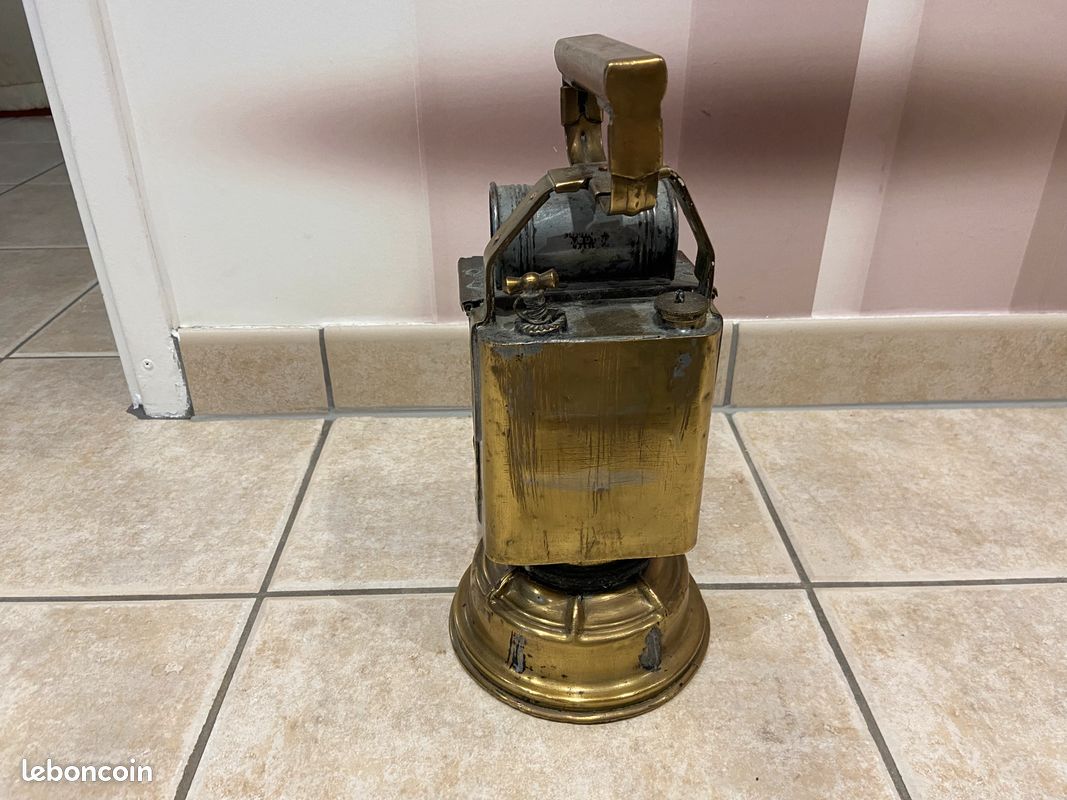 Rare lanterne de visiteur, à acétylène | Kaufen auf