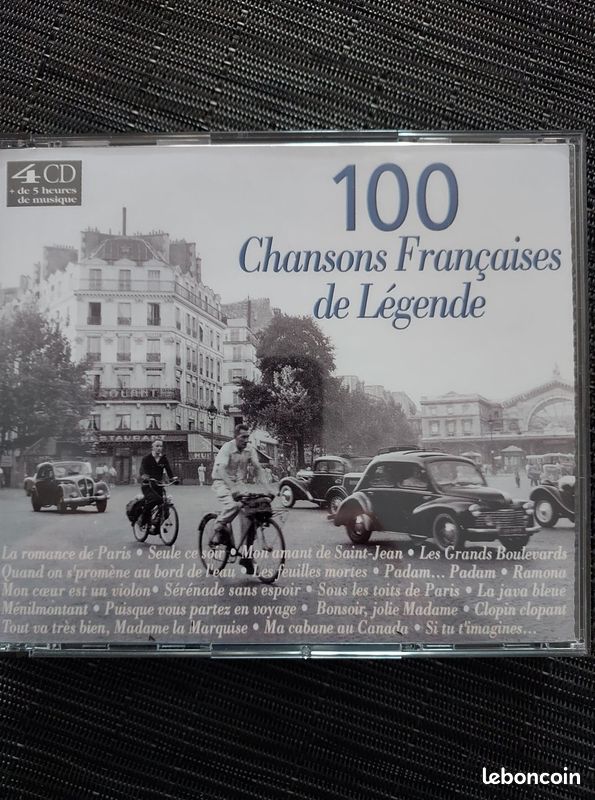 Coffret 100 chansons Françaises de légende (image 1)