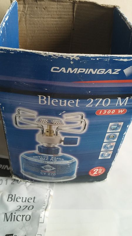 Réchaud camping gaz Bleuet 270M - Équipement caravaning