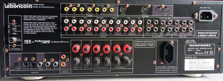 Marantz SR8012 11.2 Channel A/V Surround Receiver For Sale - US Audio Mart