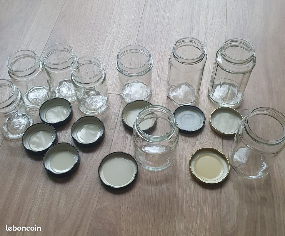 Lot De 10 Couvercles Pour Bocaux Confiture Dia 7.5cm