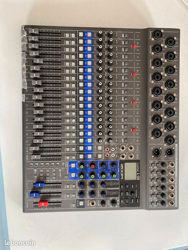 Zoom Live L20 Zoom L20 Zoom LiveTrak L-20 Digital Mixer Multitrack