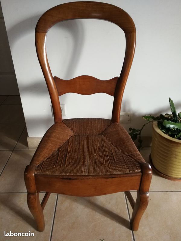 Chaise Basse style Louis philippe (image 1)