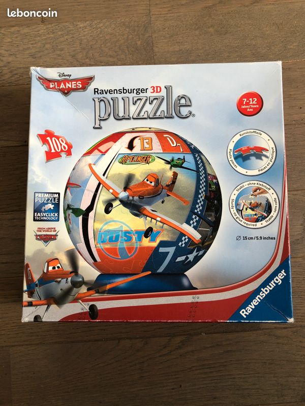 Puzzle 3D planes 7-12ans (image 1)