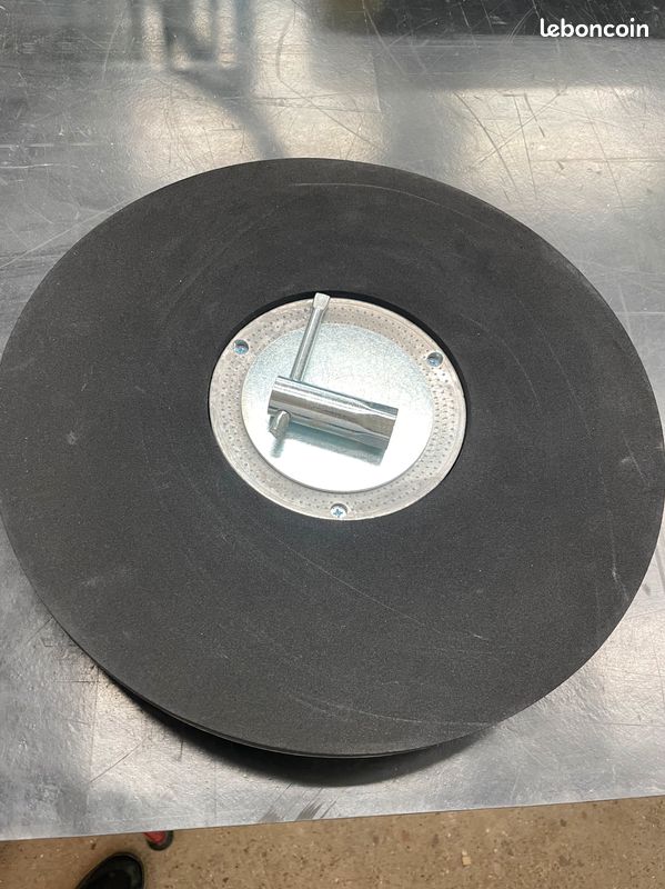 Plateau + abrasifs 60/80/120 diam. 420-430mm pour monobrosse (image 3)