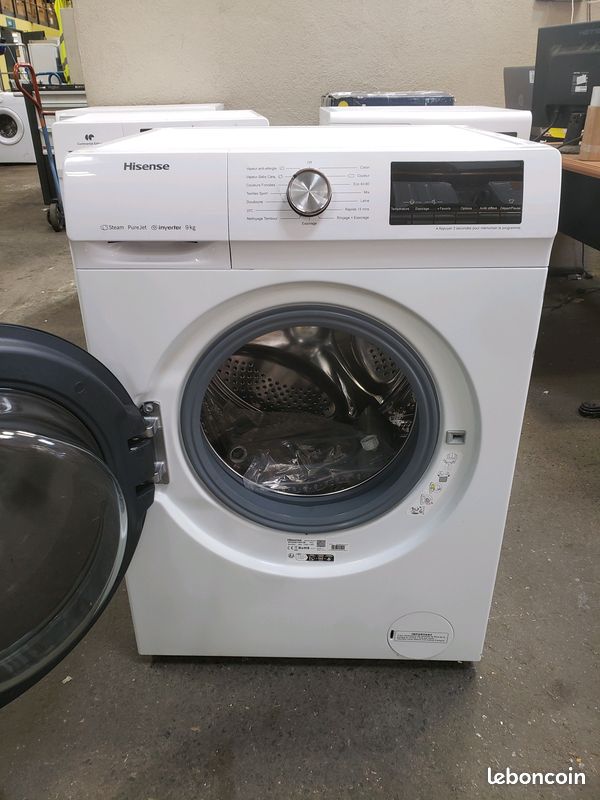 Lave Linge Hublot HISENSE 9kg Essorage 1400 tr/min (image 2)