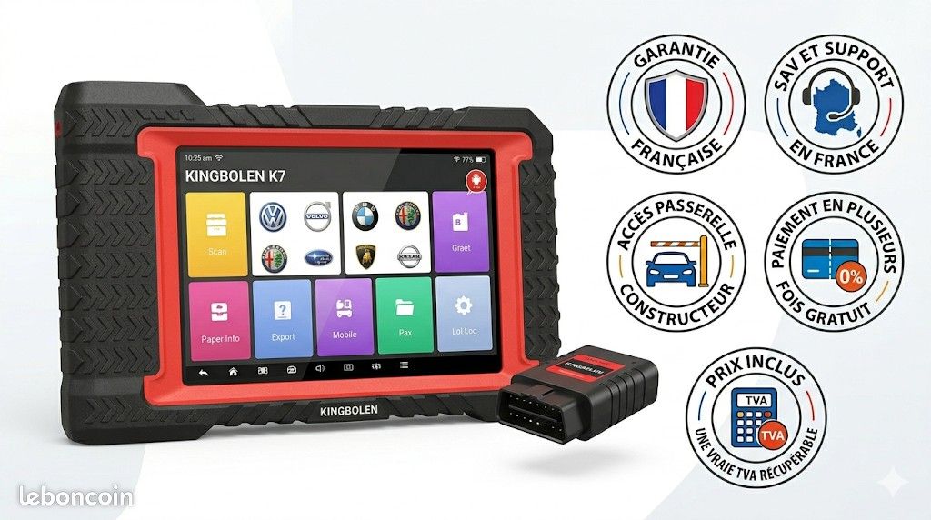 Appareil diagnostic automobile multimarque en Francais Kingbolen full (image 2)
