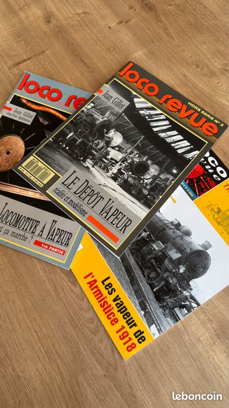 Lot de 3 Magazines Hors serie Loco Revue (image 1)