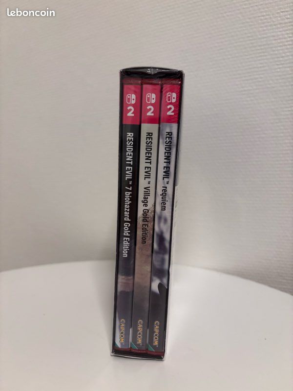 Resident Evil Generation Pack Switch 2 NEUF sous blister - Édition 30th Anniversary (boîtier english, jeux en français) (image 1)