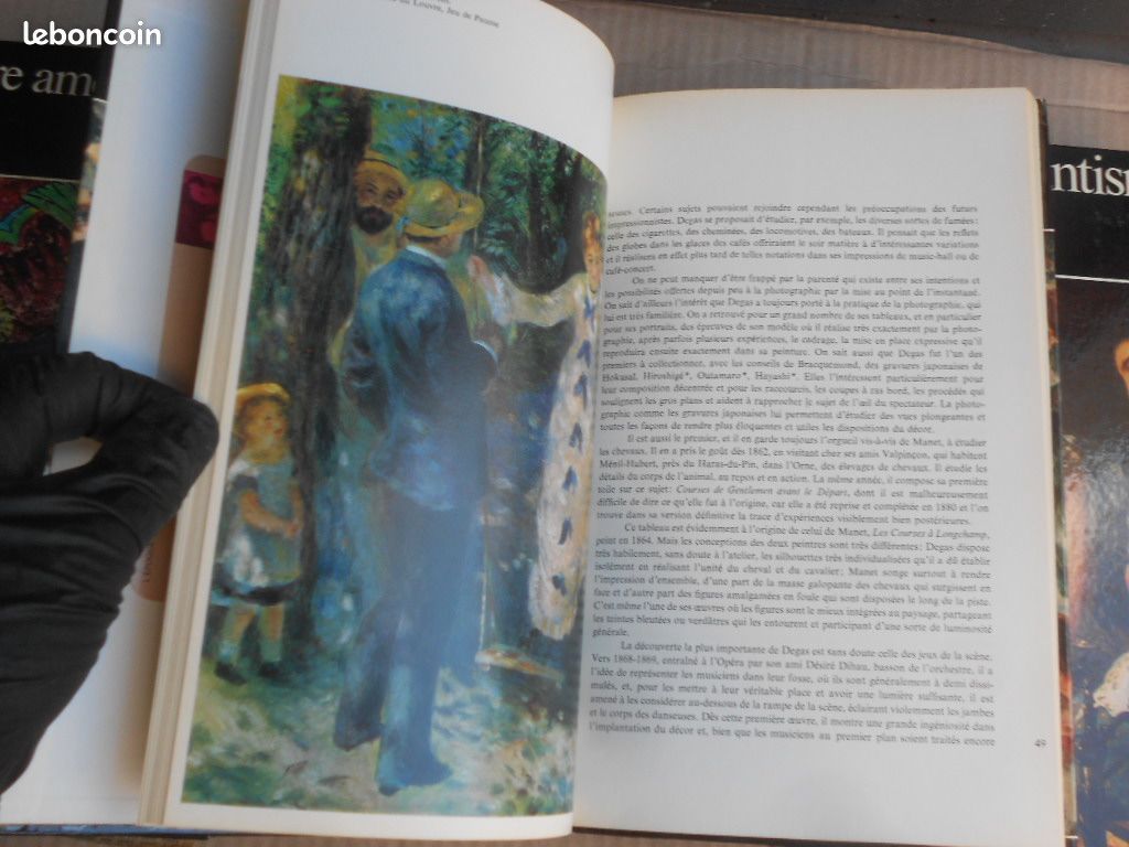 Lot 18 livres ancien 1965 1967 histoire générale de la peinture (image 6)